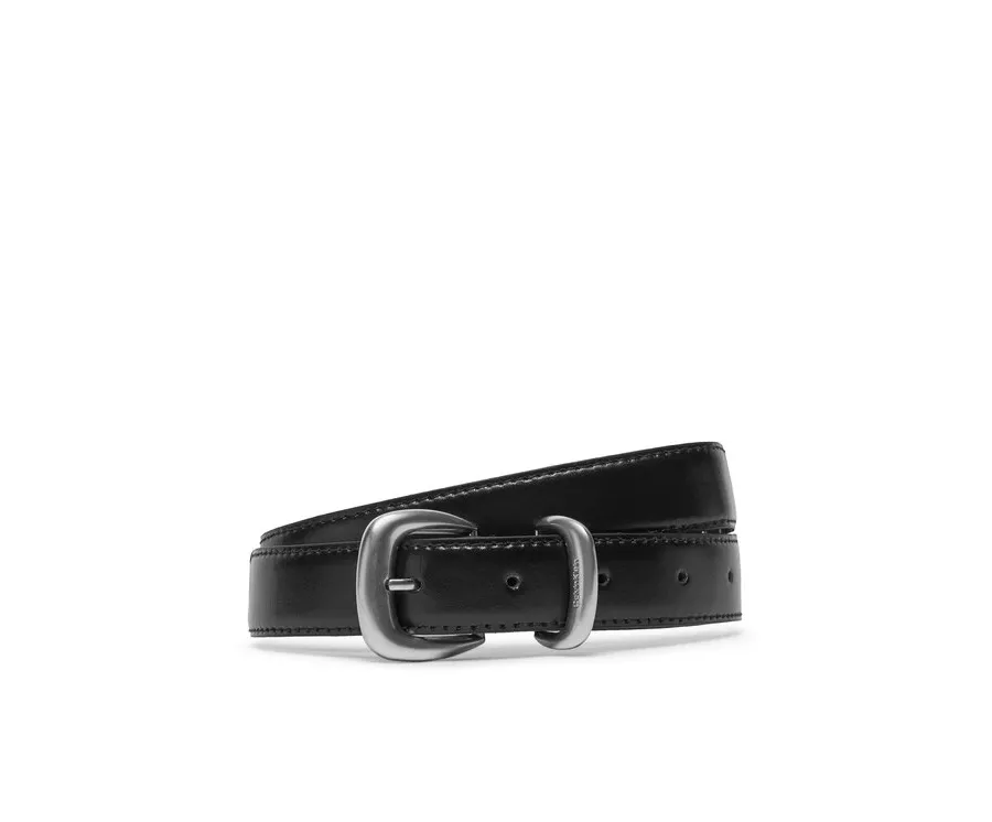 obrazek 1 Calvin Klein Pasek Damski Sarah 2 Piece Logo Buckle Belt 25Mm LV04K7012G Czarny