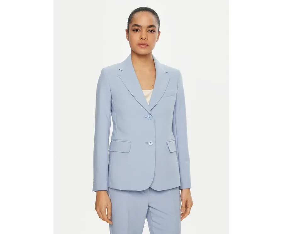 obrazek 1 Weekend Max Mara Marynarka Uva 2515041041 Błękitny Slim Fit