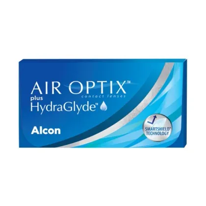 Zdjęcie Air Optix Plus Hydraglyde, Soczewki kontaktowe miesięczne, Moc -04.25 Air Optix Hydraglade