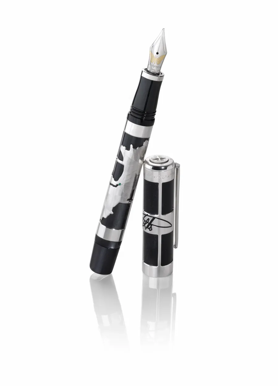 picture 1 Paul Coelho Original Fountain Pen - silver