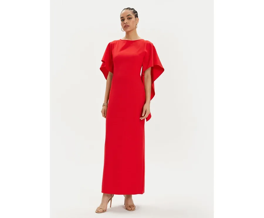 obrazek 1 Lola Casademunt by Maite Sukienka wieczorowa MS2416003 Czerwony Regular Fit