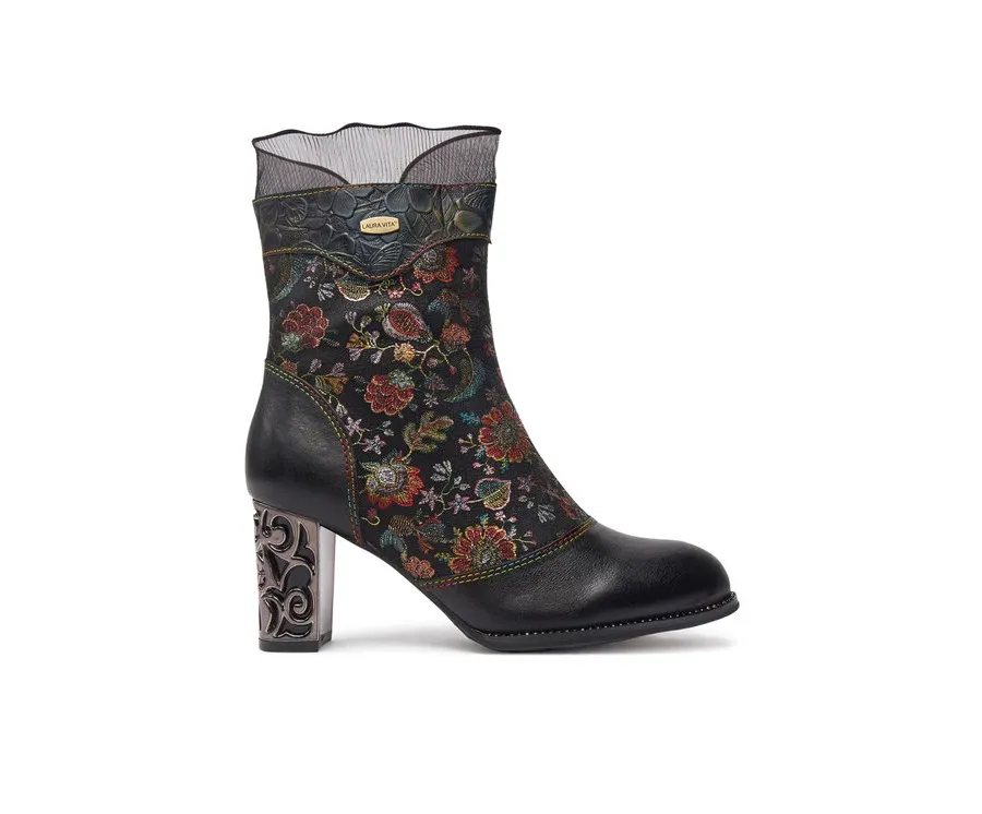 obrazek 1 Laura Vita Botki Ledao 01 Czarny