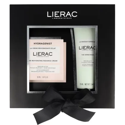 Zdjęcie Lierac Hydragenist Zestaw dermokosmetyków Krem-żel + Maska peelingująca