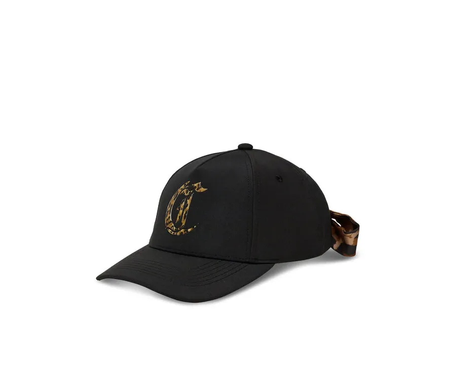obrazek 1 Just Cavalli Czapka z daszkiem 78RAZK80 ZSC04 Czarny