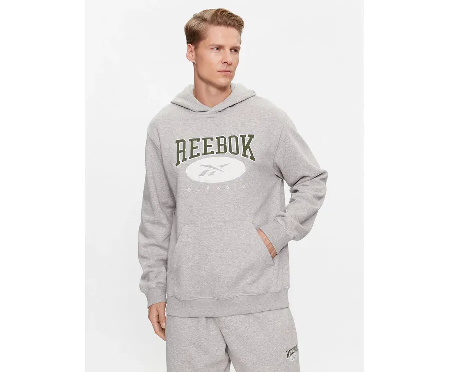 obrazek 1 Reebok Bluza Archive Essentials IM1529 Szary Regular Fit