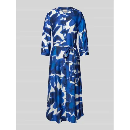 Zdjęcie Sukienka midi ze wzorem na całej powierzchni