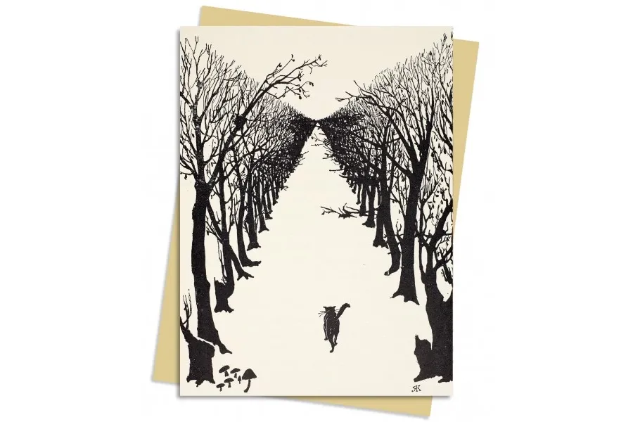 obrazek 1 Pakiet kartek na życzenia (Rudyard Kipling: Kot, który chodził sam) - Flame Tree Publishing