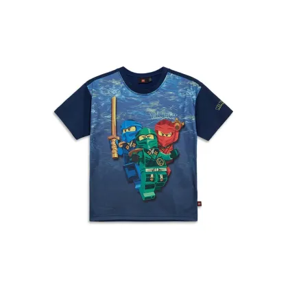 Zdjęcie LEGO T-Shirt Taffy 309 12011456 Granatowy Regular Fit