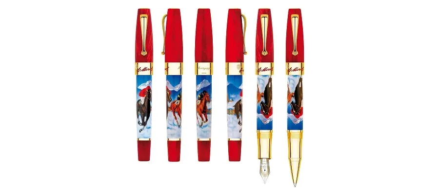 obrazek 2 Elitarne St. Moritz White Turf Pióro Kulkowe ZŁOTO