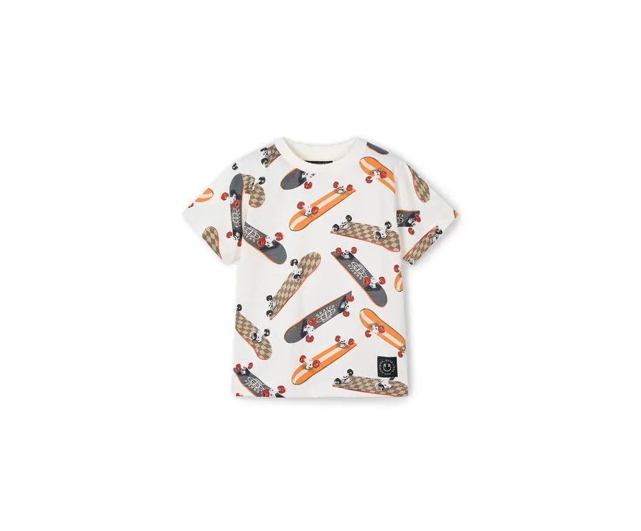 obrazek 1 Mayoral T-Shirt 3038 Écru Regular Fit