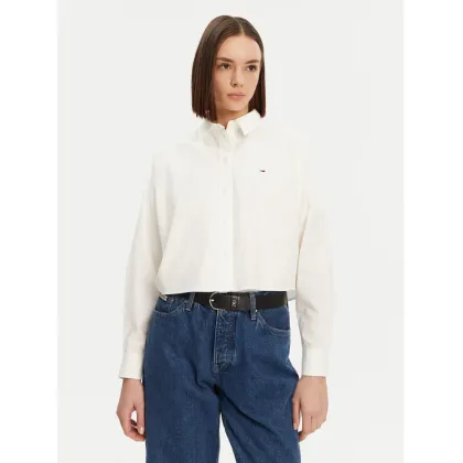 Zdjęcie Tommy Jeans Koszula DW0DW19354 Biały Relaxed Fit