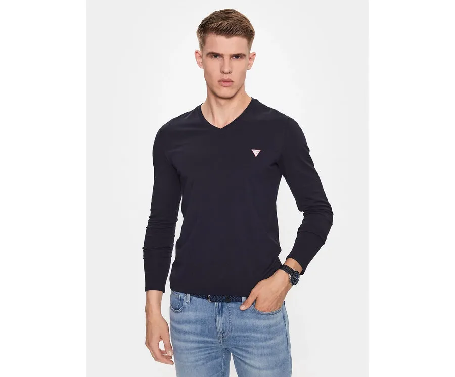 obrazek 1 Guess Longsleeve M2YI08 J1314 Granatowy Slim Fit