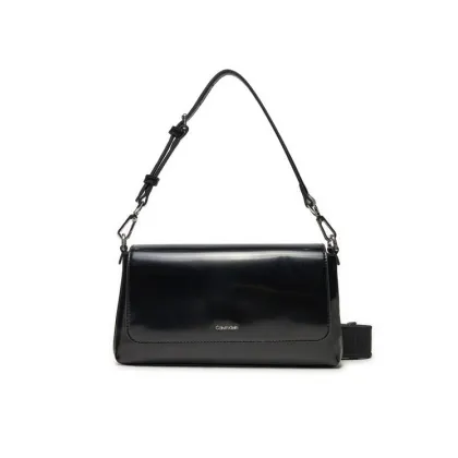 Zdjęcie Calvin Klein Torebka Ck Must Conv Shoulder Bag_Shiny K60K612885 Czarny