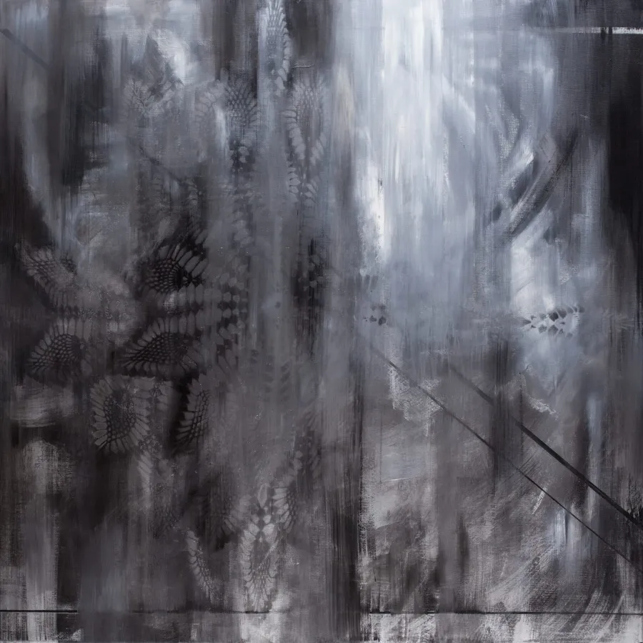 picture 1 Silver 5 - oil on canvas 100x100, 2015