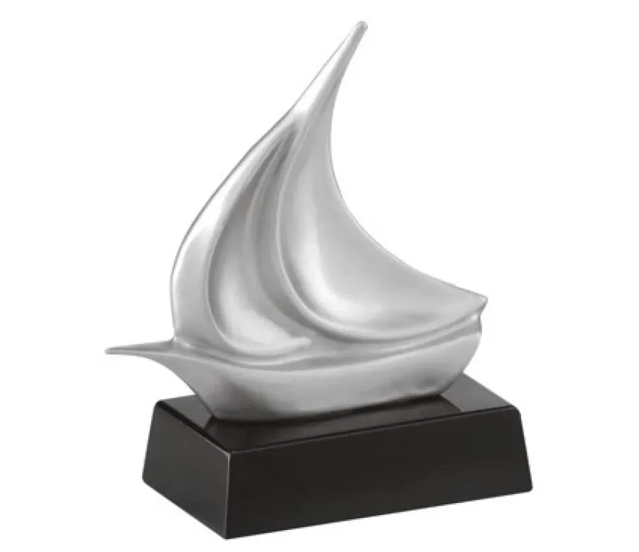 picture 1 Figurine with a sailboat - Astra Argenti