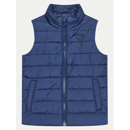 Zdjęcie Guess Bezrękawnik H4YJ03 WCFM0 Niebieski Regular Fit