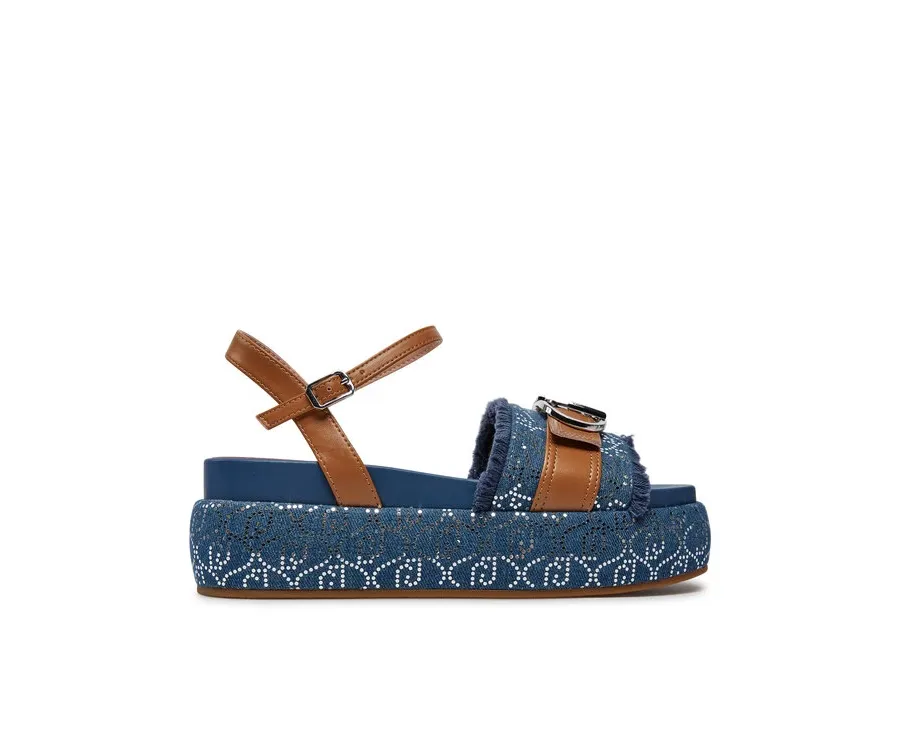 obrazek 1 Liu Jo Sandały Sommer 04 SA4155 TX414 Granatowy