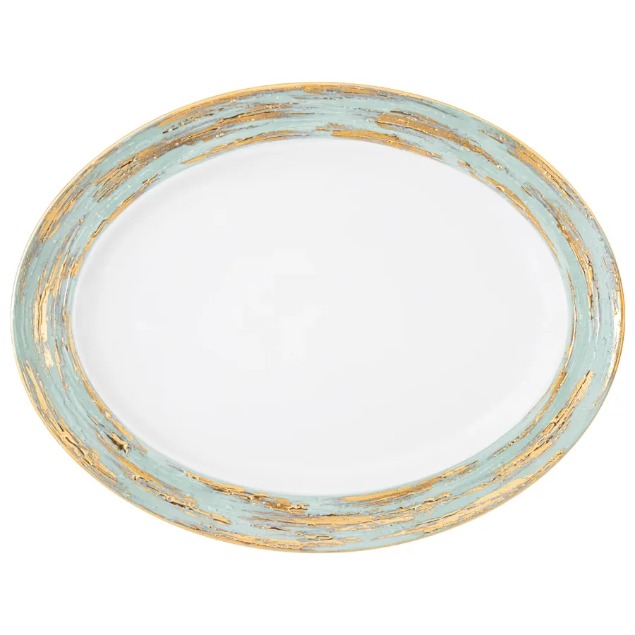 obrazek 1 Wyjątkowy talerz owalny Louise z porcelany