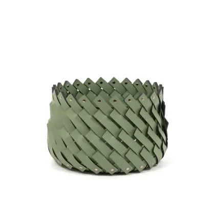 Zdjęcie Mistrzowsko tkany ręcznie kosz