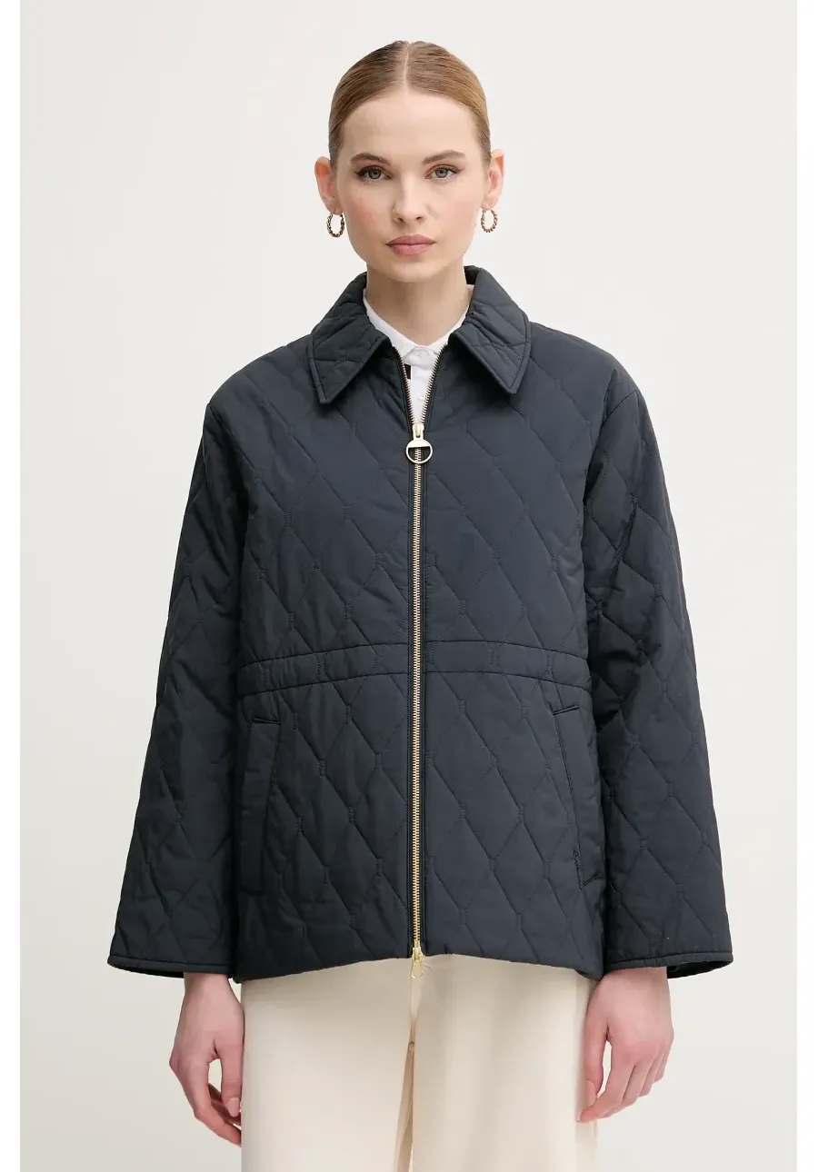 obrazek 1 Barbour kurtka Clarissa kolor granatowy przejściowa oversize LQU1816NY91