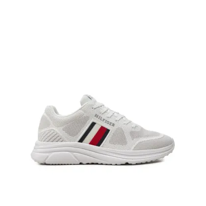 Zdjęcie Tommy Hilfiger Sneakersy Modern Runner Knit Evo Ess FM0FM05245 Biały