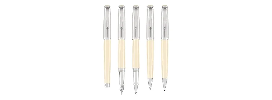 obrazek 3 Memoria Satin Ivory Ballpoint Pen Montegrappa