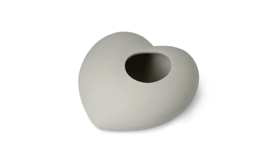 obrazek 2 Piękny wazon ceramiczny w kształcie serca