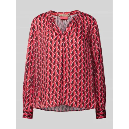 Zdjęcie Bluzka koszulowa z dekoltem w serek model ‘Vince’