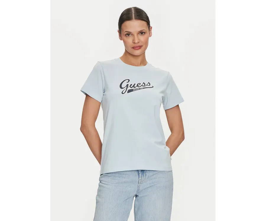 obrazek 1 Guess Jeans T-Shirt 165657 Niebieski Classic Fit