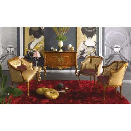 Zdjęcie Luksusowy włoski fotel w stylu antycznym – Morello Gianpaolo