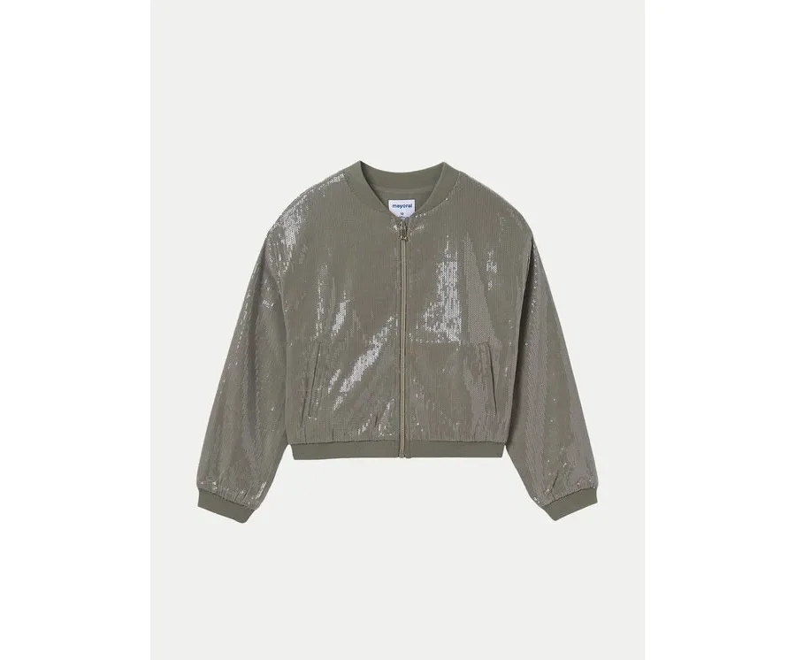 obrazek 1 Mayoral Kurtka bomber 6403 Zielony Regular Fit