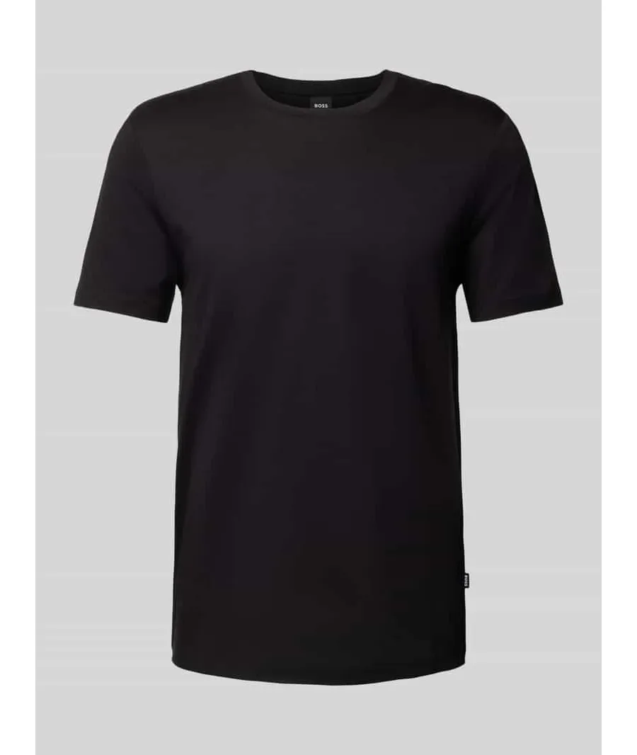 obrazek 1 T-shirt z prążkowanym, okrągłym dekoltem model ‘Tessler’