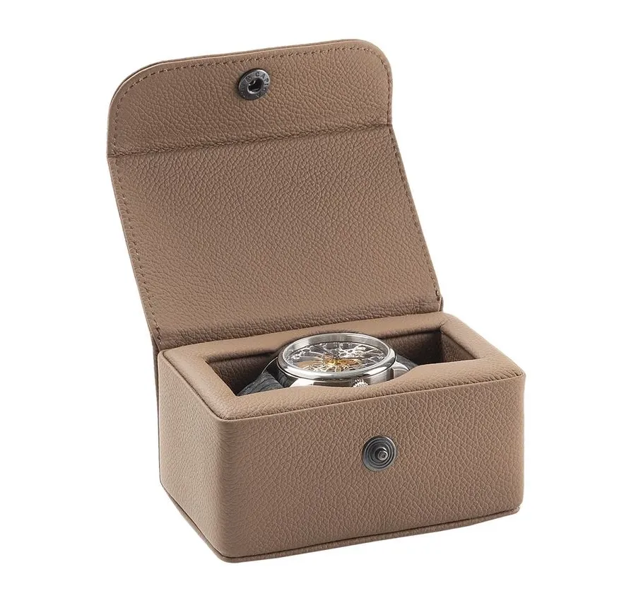 obrazek 1 Eleganckie etui na zegarek ze skóry cielęcej