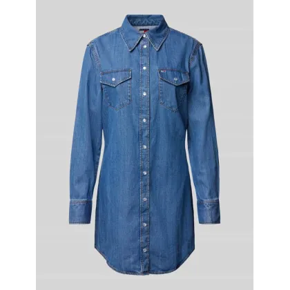 Zdjęcie Tommy Jeans Sukienka jeansowa Western DW0DW19853 Niebieski Regular Fit