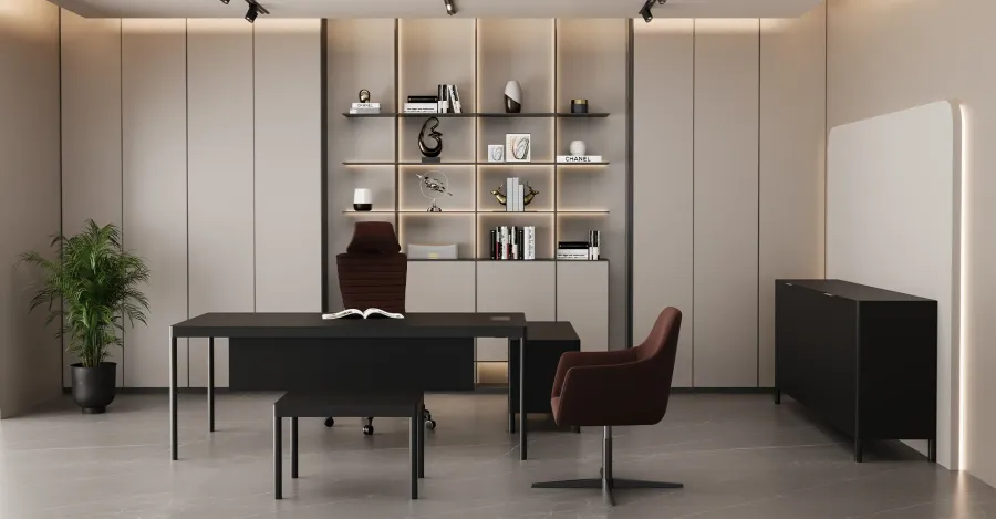 obrazek 1 Minimalistyczny zestaw mebli do biura