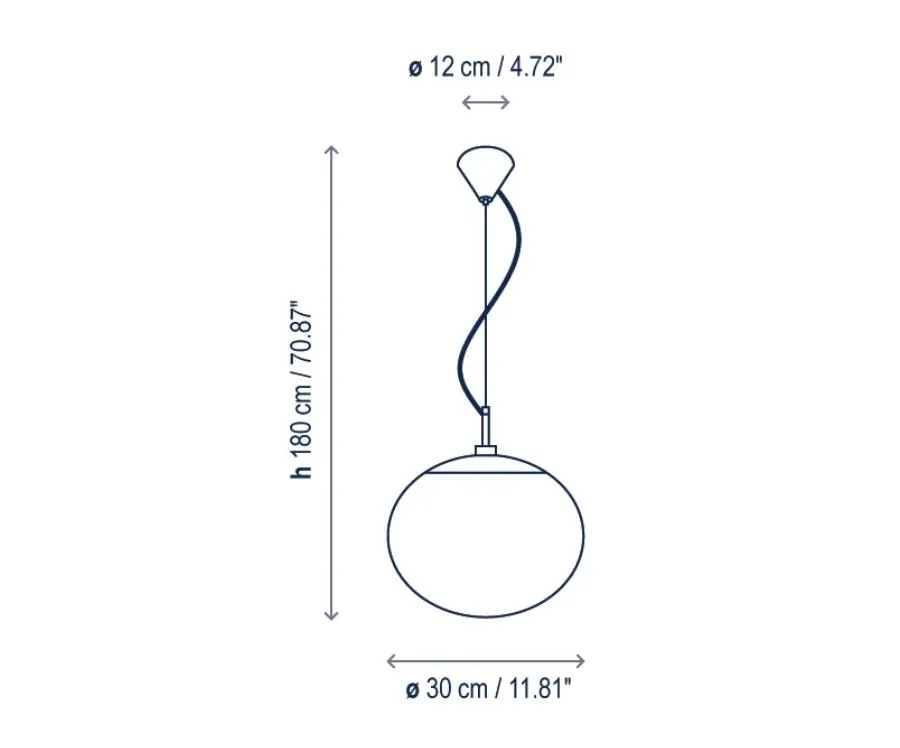 obrazek 3 Piękne oświetlenie - lampa wisząca Elipse