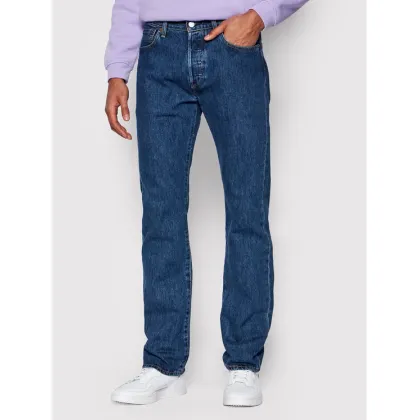 Zdjęcie Levi's® Jeansy 501® 00501-0114 Granatowy Original Fit