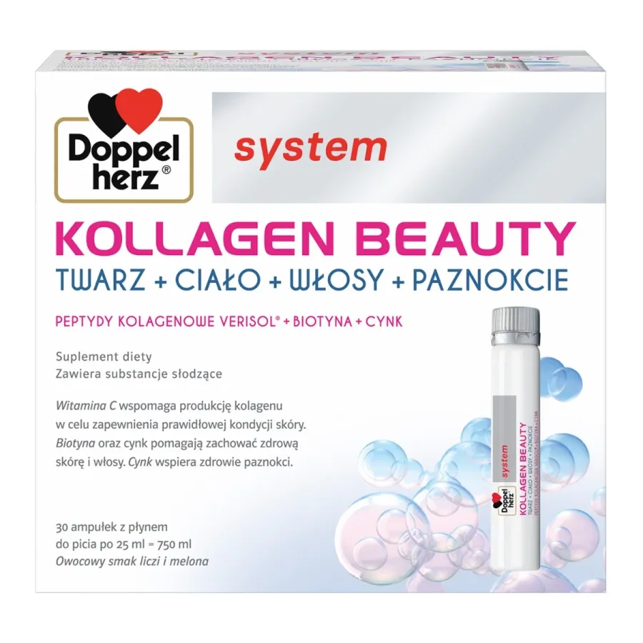 obrazek 1 Doppelherz System Kollagen Beauty, Płyn DOPPELHERZ