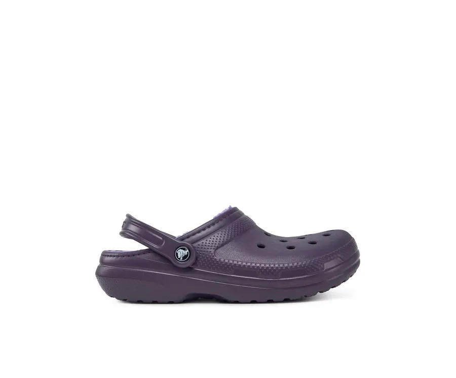 obrazek 1 Crocs Klapki Classic Lined Clog 203591 Fioletowy