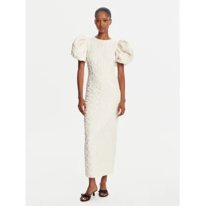 Zdjęcie ROTATE Sukienka wieczorowa 114553857 Écru Slim Fit