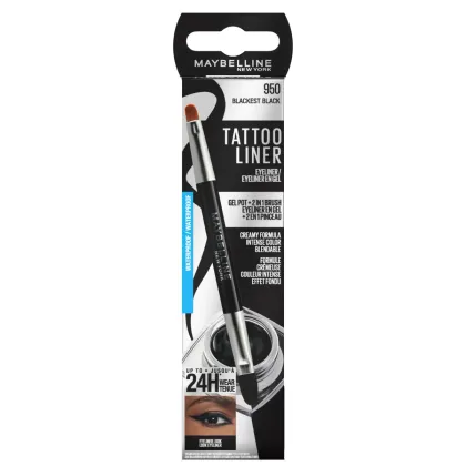 Zdjęcie Maybelline Tattoo Liner Gel Pot 950 Black Black 3 g