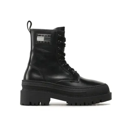 Zdjęcie Tommy Jeans Botki Tjw Foxing Lace Up EN0EN02217 Czarny
