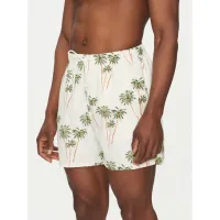 Zdjęcie Tommy Hilfiger Szorty kąpielowe UM0UM03491 Beżowy Regular Fit