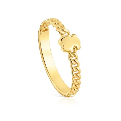 Zdjęcie TOUS Pierścionek Bold Motif 1004106912 Złoty