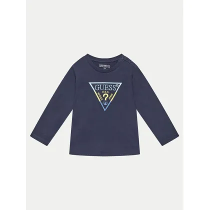 Zdjęcie Guess Bluzka N4YI36 K8HM4 Granatowy Regular Fit