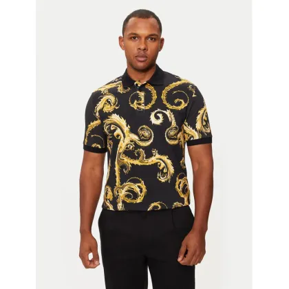 Zdjęcie Versace Jeans Couture Polo 77GAG6S0 Czarny Regular Fit