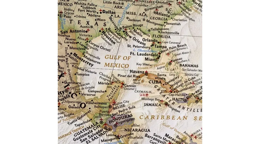 obrazek 9 Elegancka polityczna mapa świata National Geographic