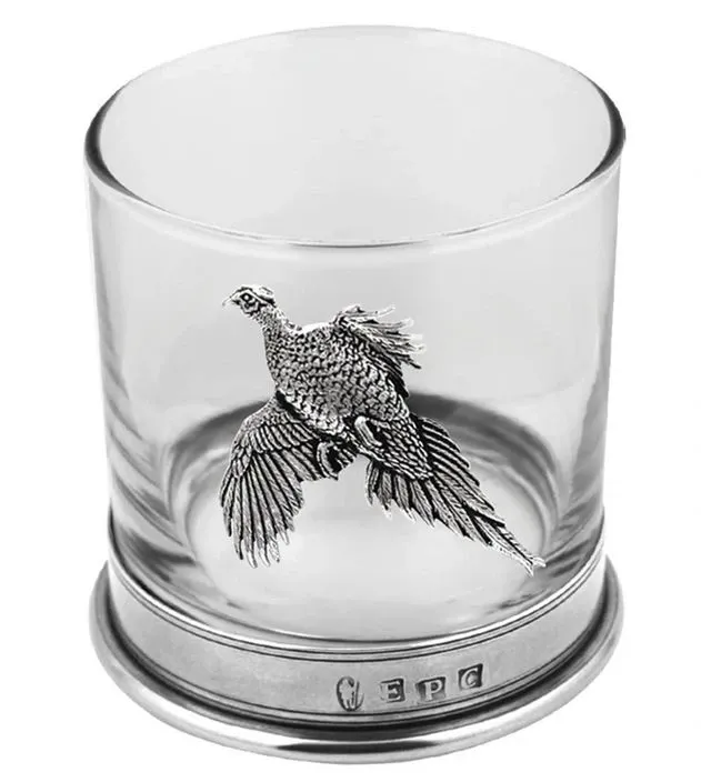 Picture Szklanka do whisky z bażantem i opcją personalizacji