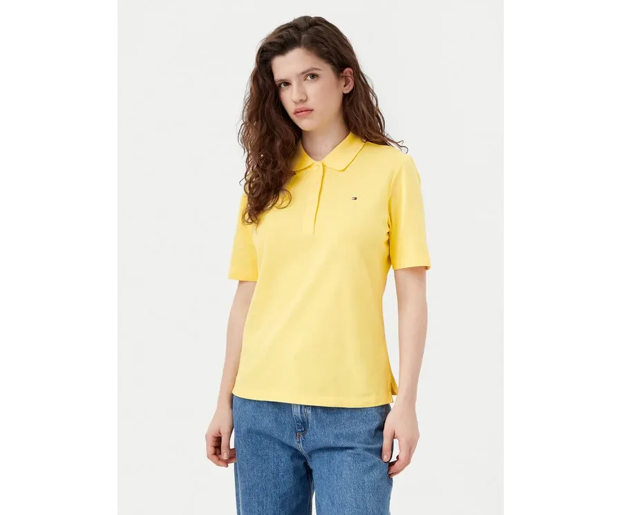 obrazek 1 Tommy Hilfiger Polo 1985 WW0WW43224 Żółty Regular Fit