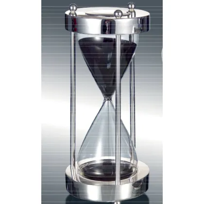 Picture An interesting hourglass made of brass nickel